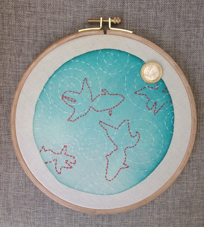 sashiko poissons rouges 3